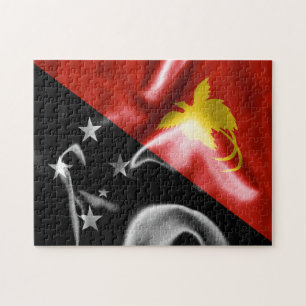 Puzzle Bandera de Papúa Nueva Guinea