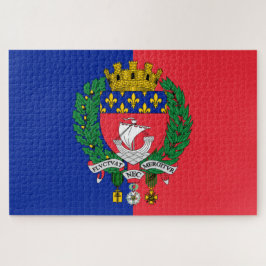 Puzzle Bandera de París (Francia)