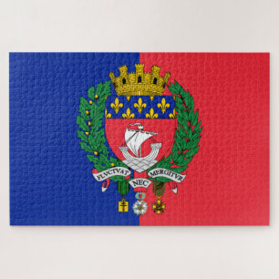 Puzzle Bandera de París (Francia)