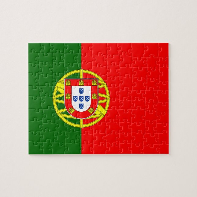 Puzzle bandera de portugal (Horizontal)