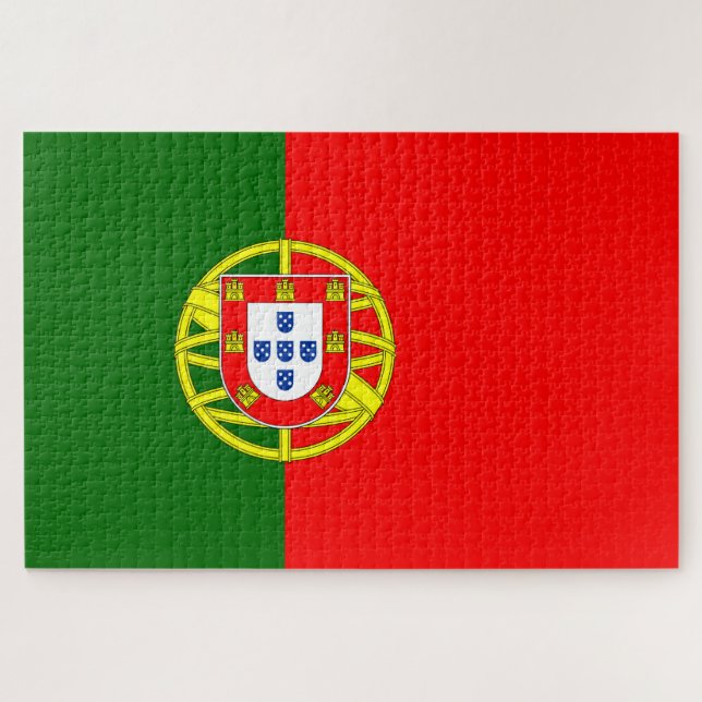 Puzzle Bandera de Portugal (Horizontal)