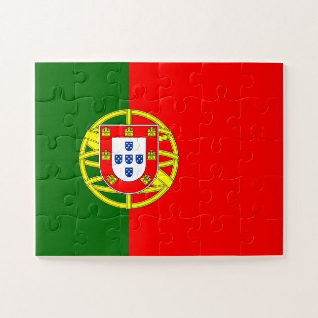Puzzle Bandera de Portugal (Horizontal)