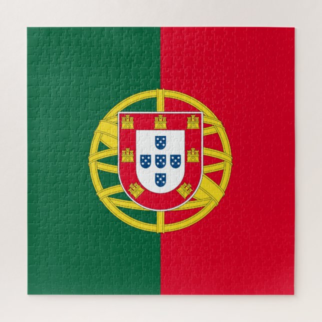 Puzzle Bandera de Portugal para el Día de Portugal (Vertical)