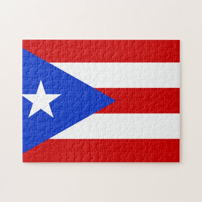 Puzzle Bandera de Puerto Rico (Horizontal)
