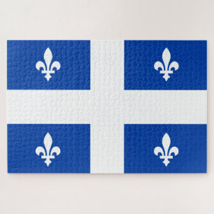 Puzzle Bandera de Quebec