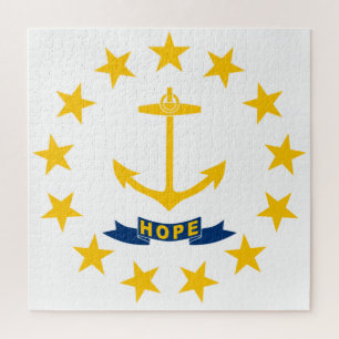 Puzzle Bandera de Rhode Island (Estado de los Estados Uni