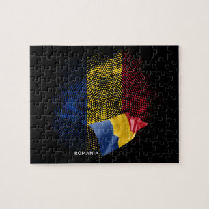 Puzzle bandera de Rumania