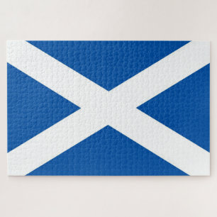 Puzzle Bandera de San Andrés de Escocia/Bonnie blue 1014p