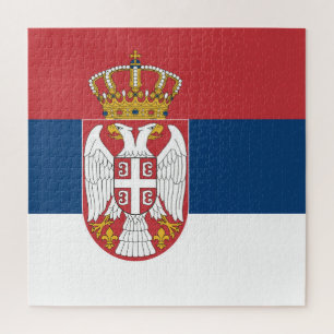 Puzzle Bandera de Serbia