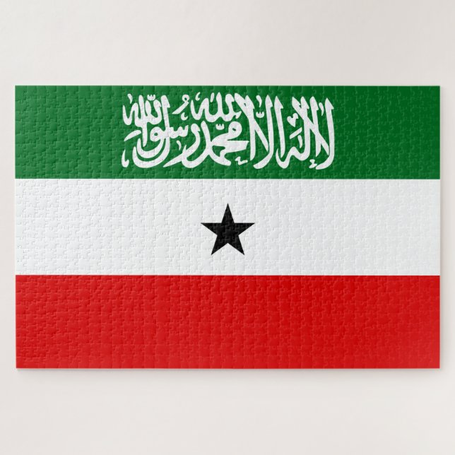 Puzzle Bandera de Somaliland (Horizontal)