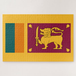 Puzzle Bandera de Sri Lanka