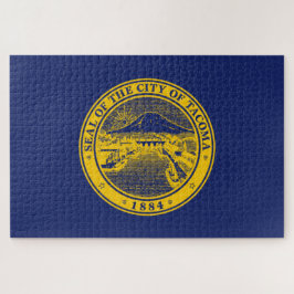 Puzzle Bandera de Tacoma (Ciudad de Washington)