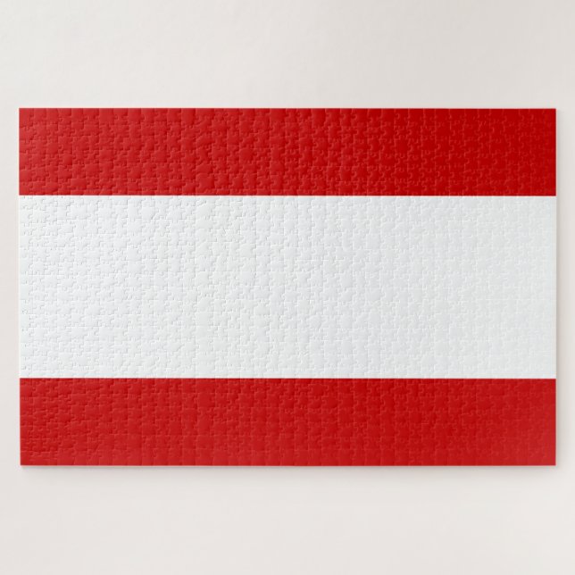 Puzzle Bandera de Tahití (Horizontal)