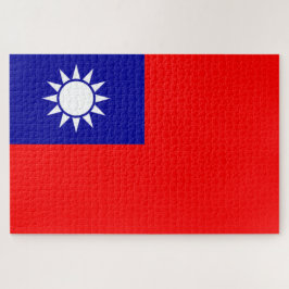 Puzzle Bandera de Taiwán