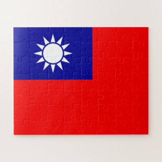 Puzzle Bandera de Taiwán: República de China, Taipei chin