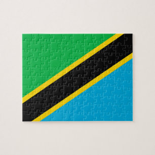Puzzle Bandera de Tanzania