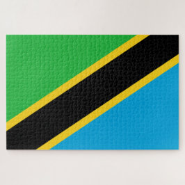 Puzzle Bandera de Tanzania