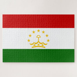 Puzzle Bandera de Tayikistán (tayiko) (República de Tayik