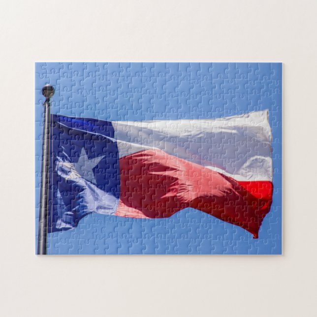 Puzzle Bandera de Texas (Horizontal)