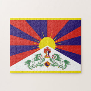 Puzzle bandera de tibet