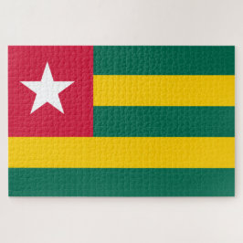 Puzzle Bandera de Togo