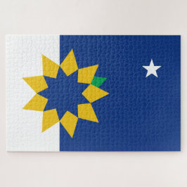 Puzzle Bandera de Topeka (Kansas)