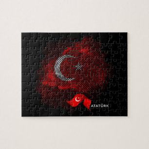 Puzzle Bandera de Turquía