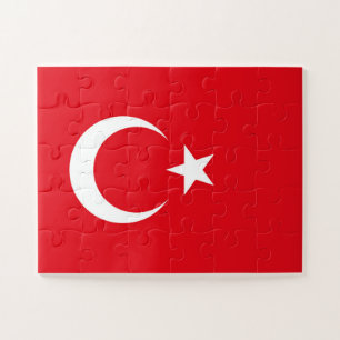 Puzzle Bandera de Turquía