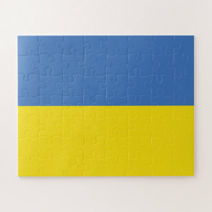 Puzzle Bandera de Ucrania, ucraniano Слава Україні Slava 