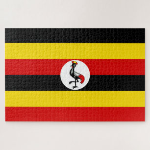 Puzzle Bandera de Uganda
