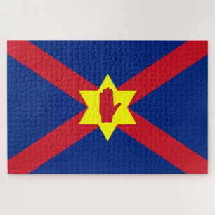 Puzzle Bandera de Ulster Nation (Irlanda del Norte)