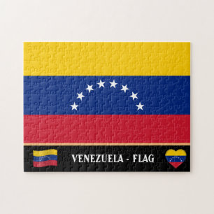 Puzzle Bandera de Venezuela y país venezolano / Venezuel