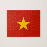 Puzzle Bandera de Vietnam<br><div class="desc">¡Un regalo ideal para todos los patriotas de su país!</div>
