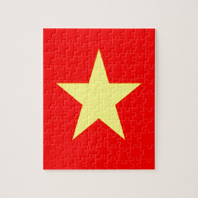 Puzzle bandera de vietnam (Vertical)