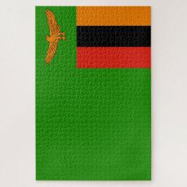 Puzzle Bandera de Zambia