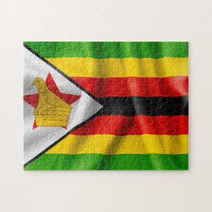 Puzzle Bandera de Zimbabue