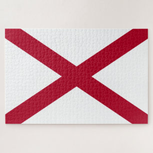 Puzzle Bandera del estado de Alabama