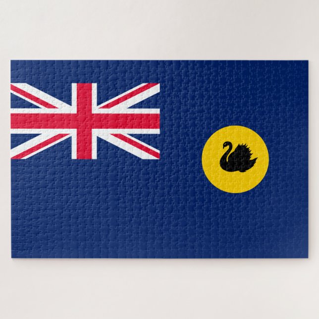 Puzzle Bandera del Estado de Australia Occidental (Horizontal)