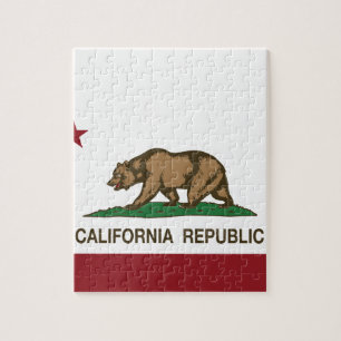 Puzzle Bandera del estado de California