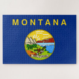 Puzzle Bandera del Estado de Montana