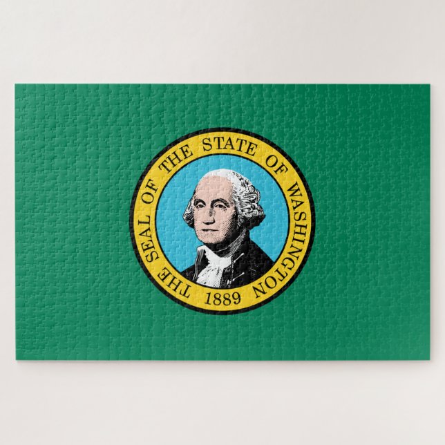 Puzzle Bandera del Estado de Washington (Horizontal)
