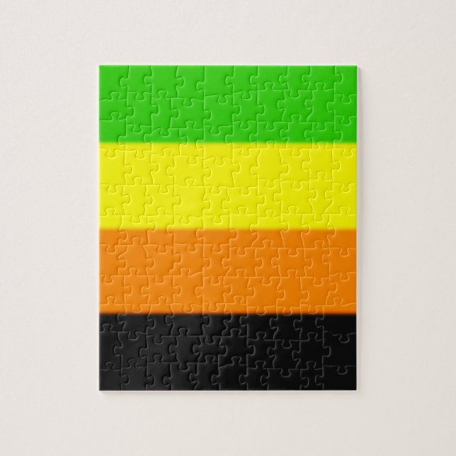 Puzzle Bandera del Orgullo Aromántico de las Malvinas (Vertical)