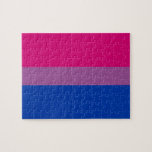 Puzzle Bandera del Orgullo Bisexual<br><div class="desc">Bandera del orgullo bisexual. Grandes regalos para bisexuales e ideas de regalo LGBT.</div>