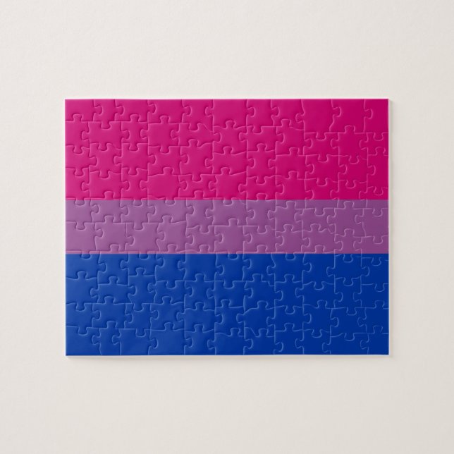 Puzzle Bandera del Orgullo Bisexual (Horizontal)
