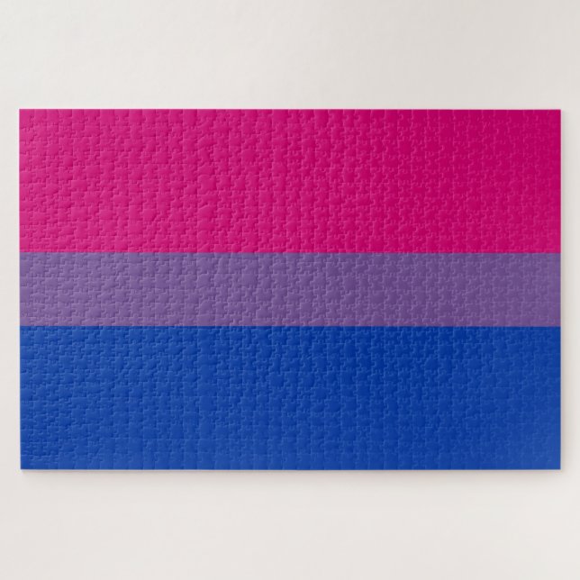 Puzzle Bandera del Orgullo Bisexual (Horizontal)