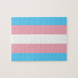 Puzzle Bandera del orgullo del transexual