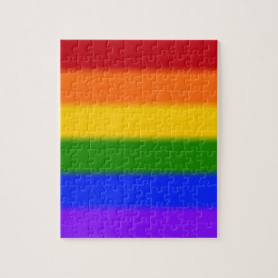 Puzzle Bandera del orgullo gay caído