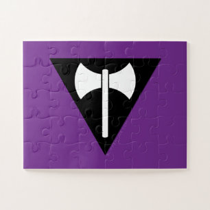 Puzzle Bandera del Orgullo Labrys de SlipperyJoe