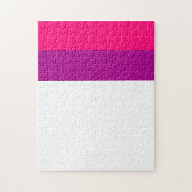Puzzle Bandera del Orgullo Semi Bisexual (Vertical)