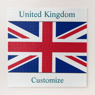 Puzzle Bandera del país Reino Unido Thunder_Cove